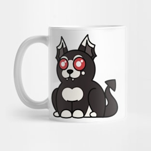 Plump Cat Goth Mug